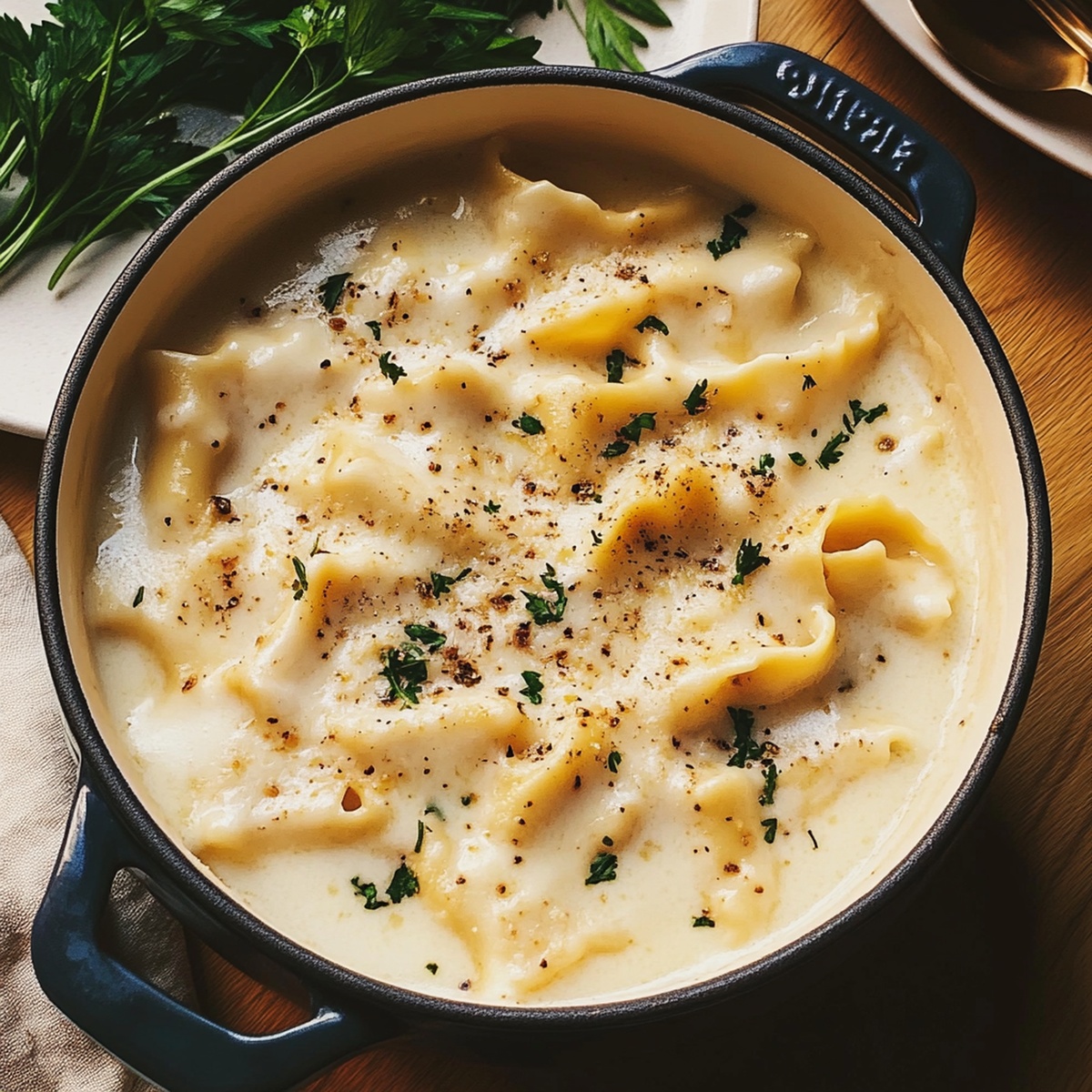 Hearty White Chicken Lasagna Soup Recipe
