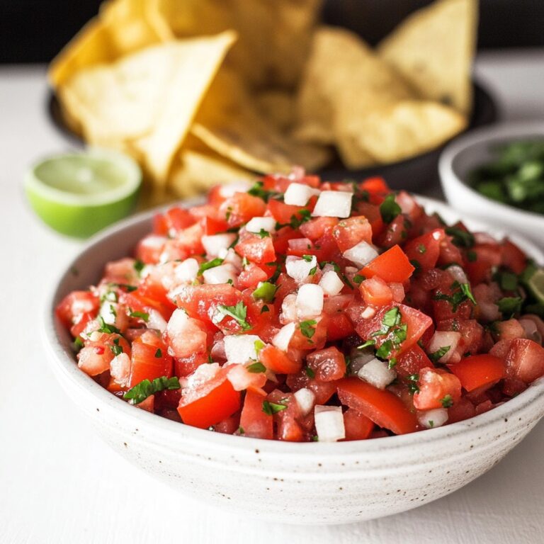 Vibrant Pico De Gallo Recipe