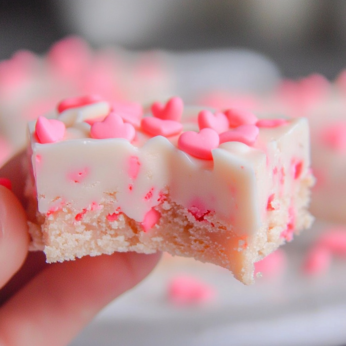 Romantic Valentines Day Sugar Cookie Fudge Recipe