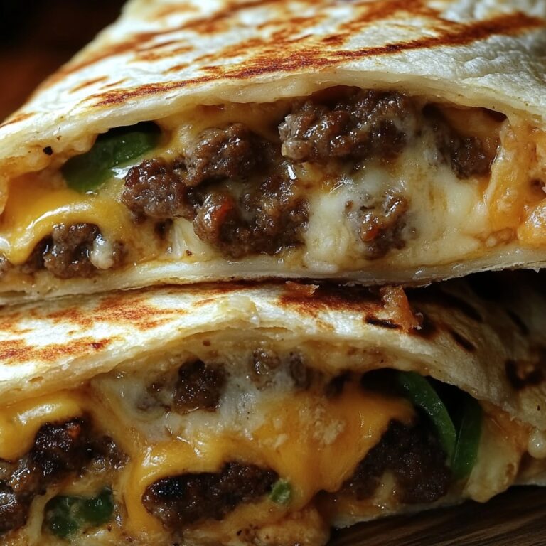 Mouthwatering Cheeseburger Wraps Recipe