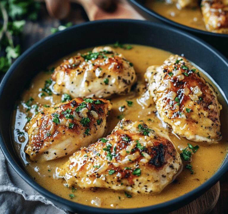Crispy Baked Honey Dijon Chicken Recipe