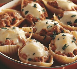 Cheesy Classic Stuffed Shells Recipe