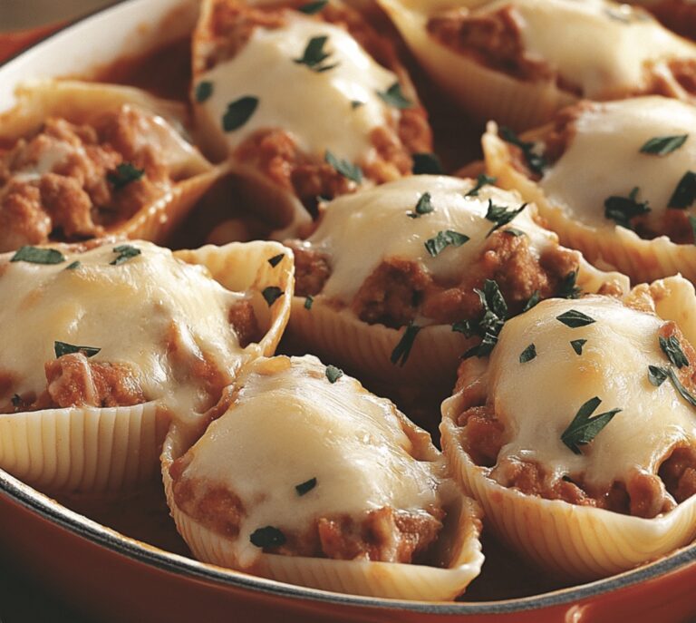 Cheesy Classic Stuffed Shells Recipe