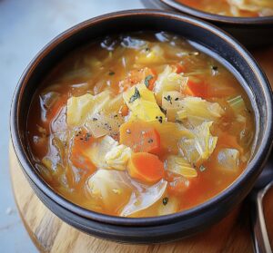 Slimming Cabbage Fat-Burning Soup Recipe