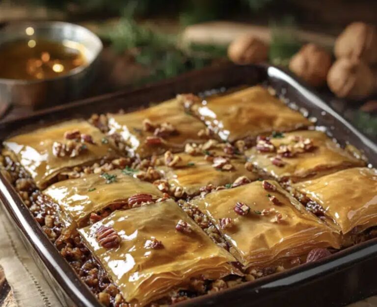 Christmas Baklava Recipe