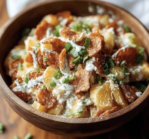 Crunchy Smashed Potato Salad Recipe