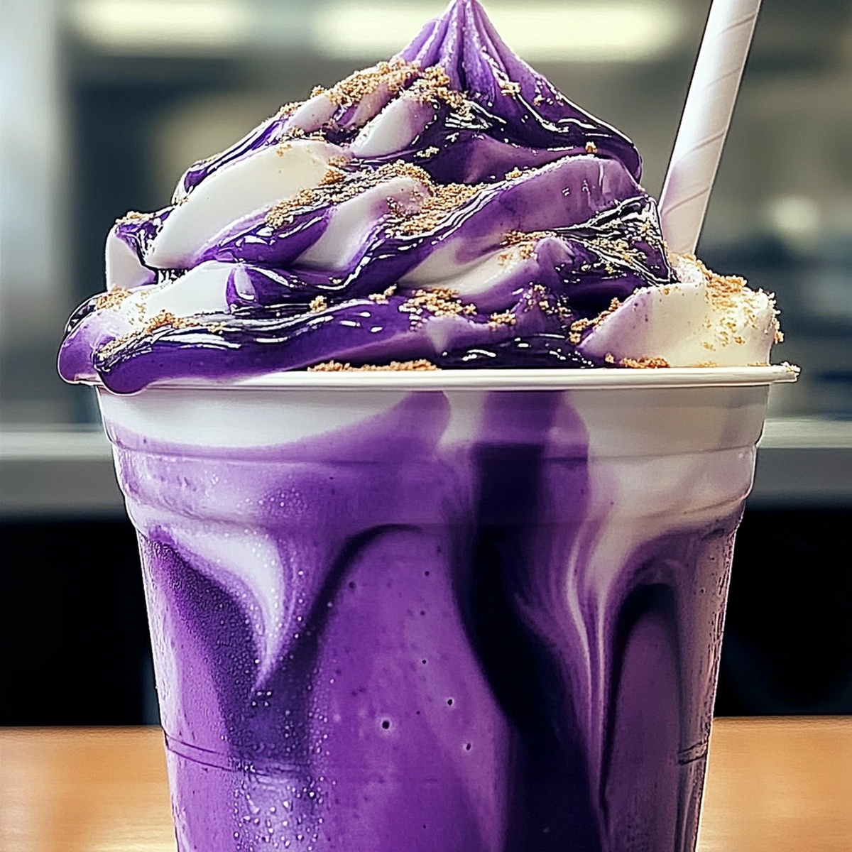 Purple Halloween Frappuccino Recipe