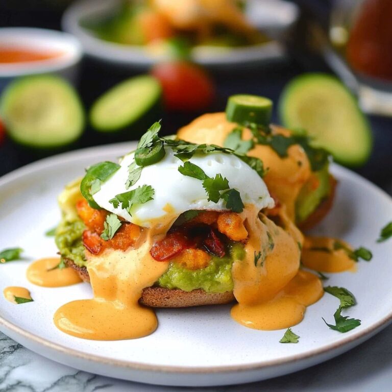 Spicy Mexican Eggs Benedict Recipe