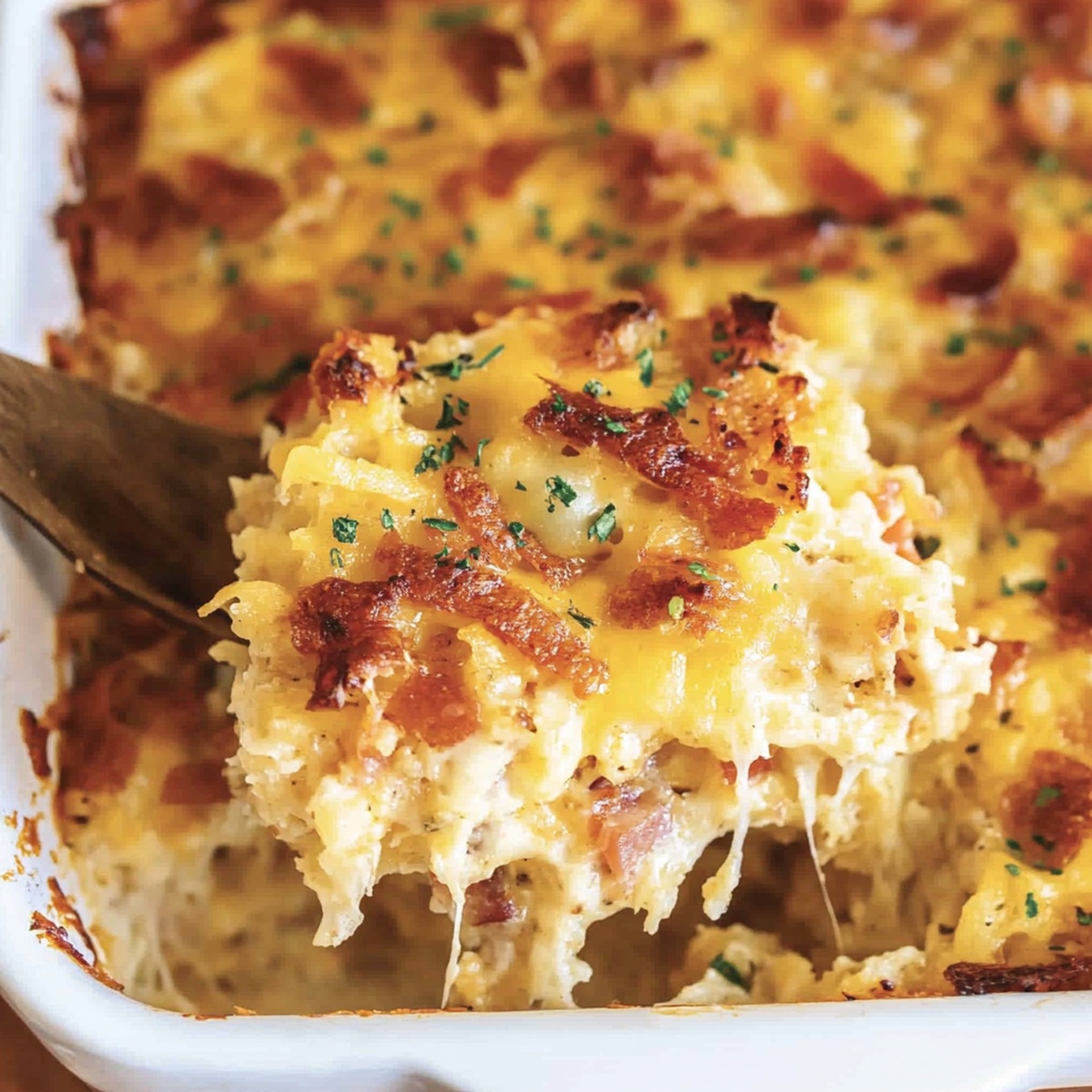 Cracked Out Hash Brown Breakfast Casserole Recipe