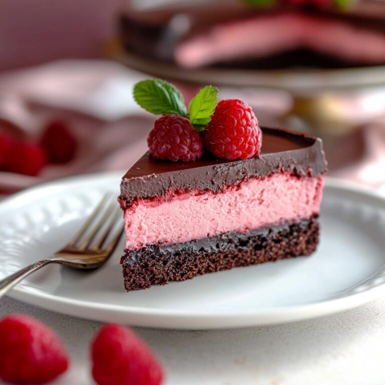 Decadent Chocolate Raspberry Mousse Cake Recipe