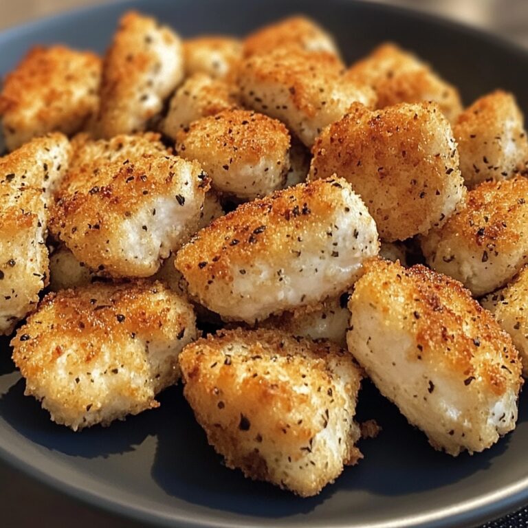 Crispy Air Fryer Ranch-Crusted Chicken Bites Recipe