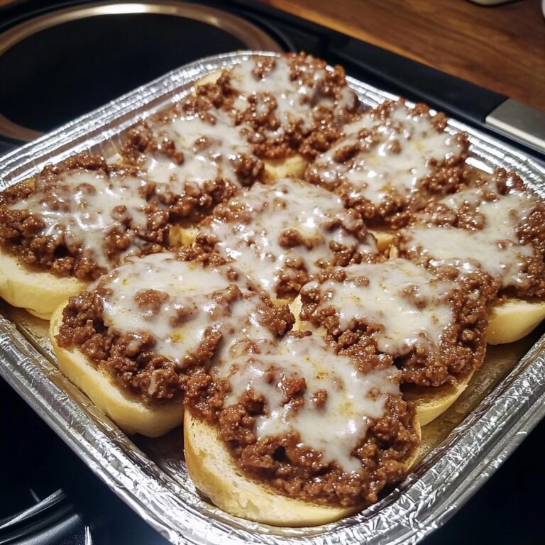 Zesty Texas Toast Sloppy Joes Recipe