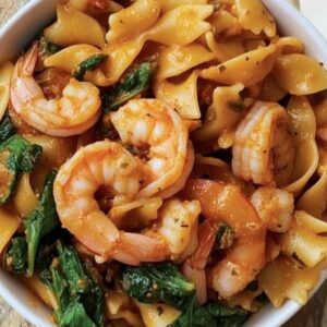 Nutritious Shrimp Protein Pasta Meal Prep Bowl Recipe