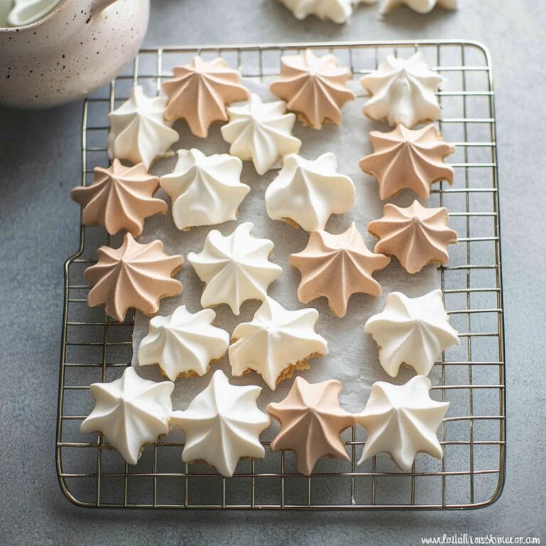Fluffy Meringue Cookies Recipe