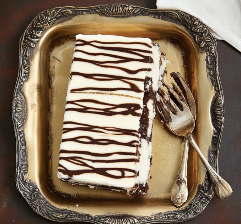Elegant Zebra Semifreddo Recipe