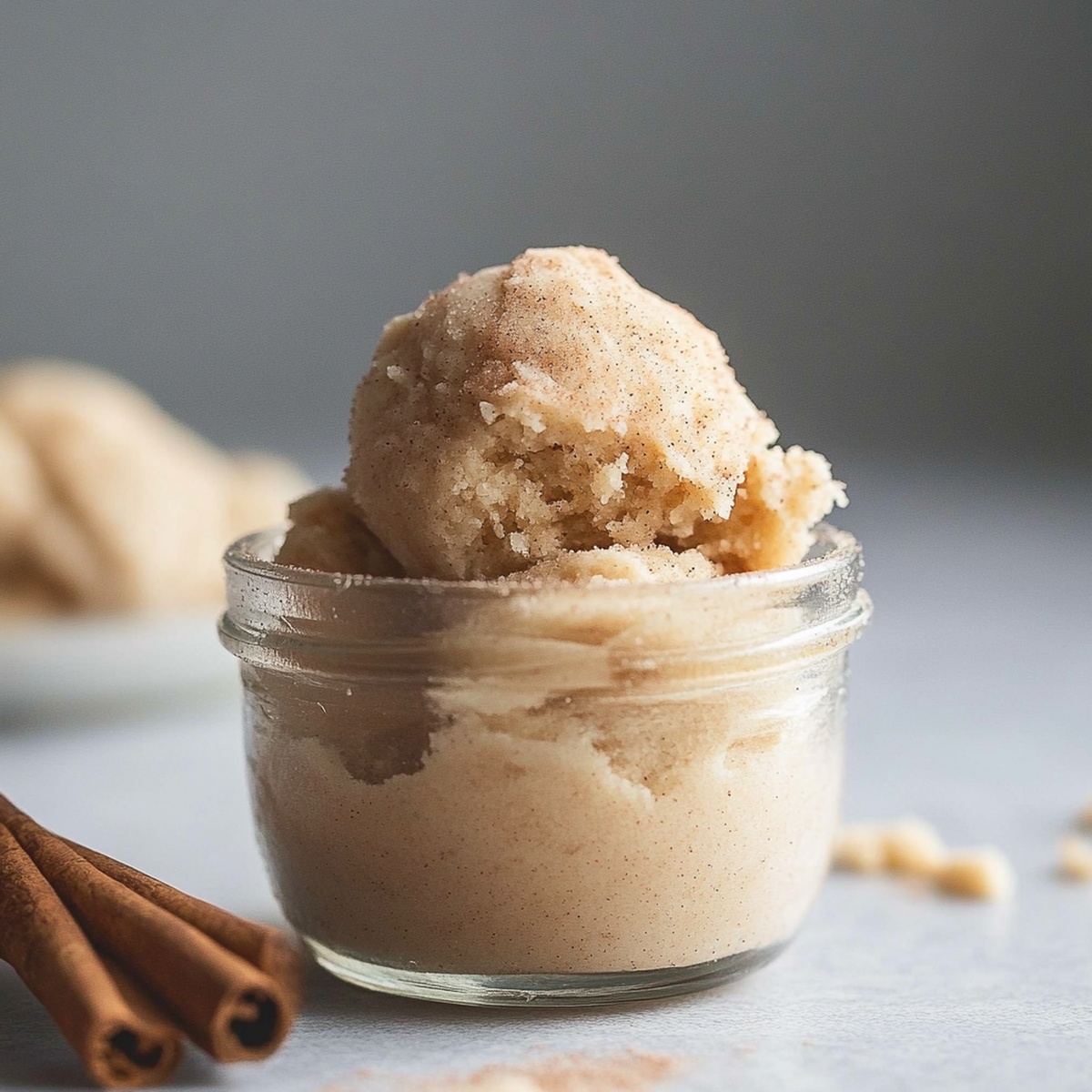 Silky Edible Snickerdoodle Cookie Dough Recipe