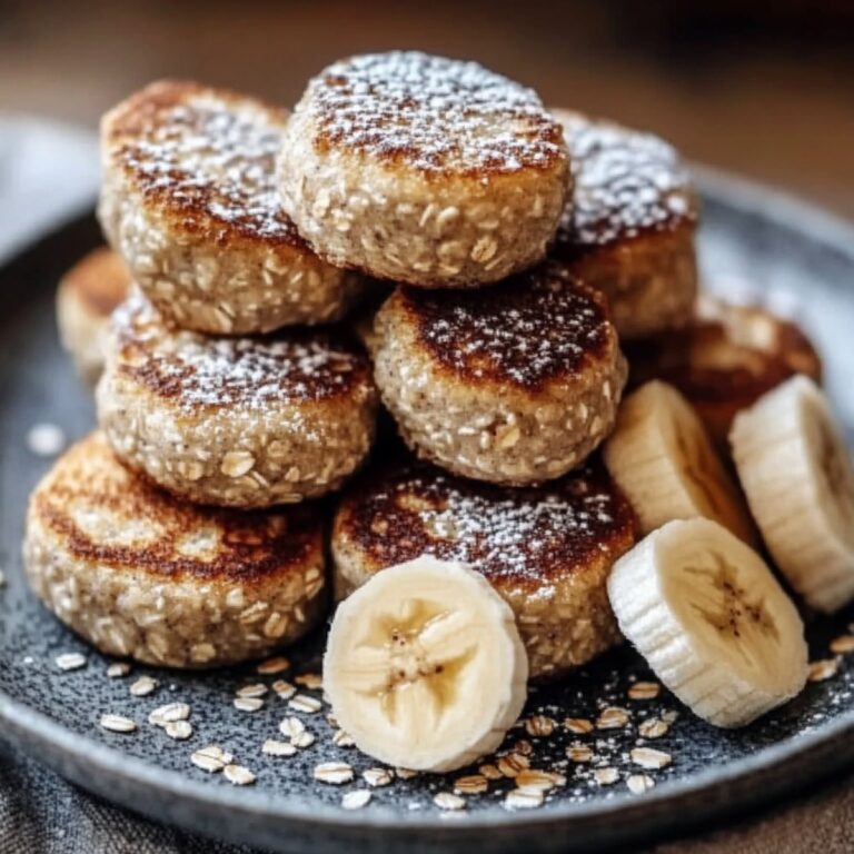 Cottage Cheese Banana Oat Protein Pancake Bites Recipe