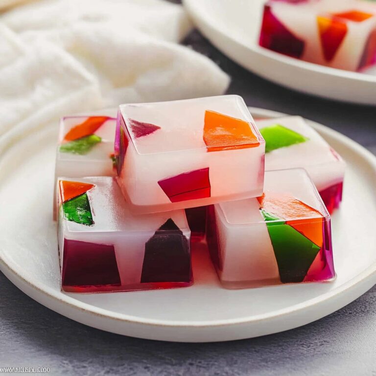 Shimmering Broken Glass Jello Recipe