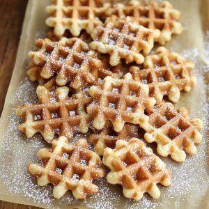 Waffle Cookies Recipe