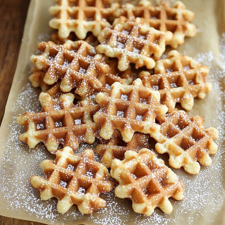 Waffle Cookies Recipe