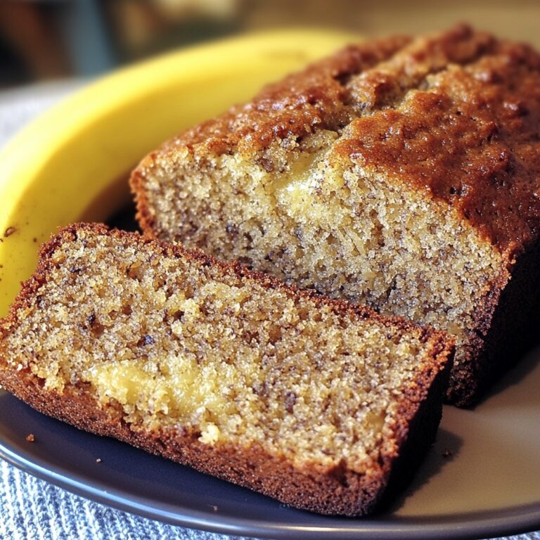 Rich Banana Bread Recipe