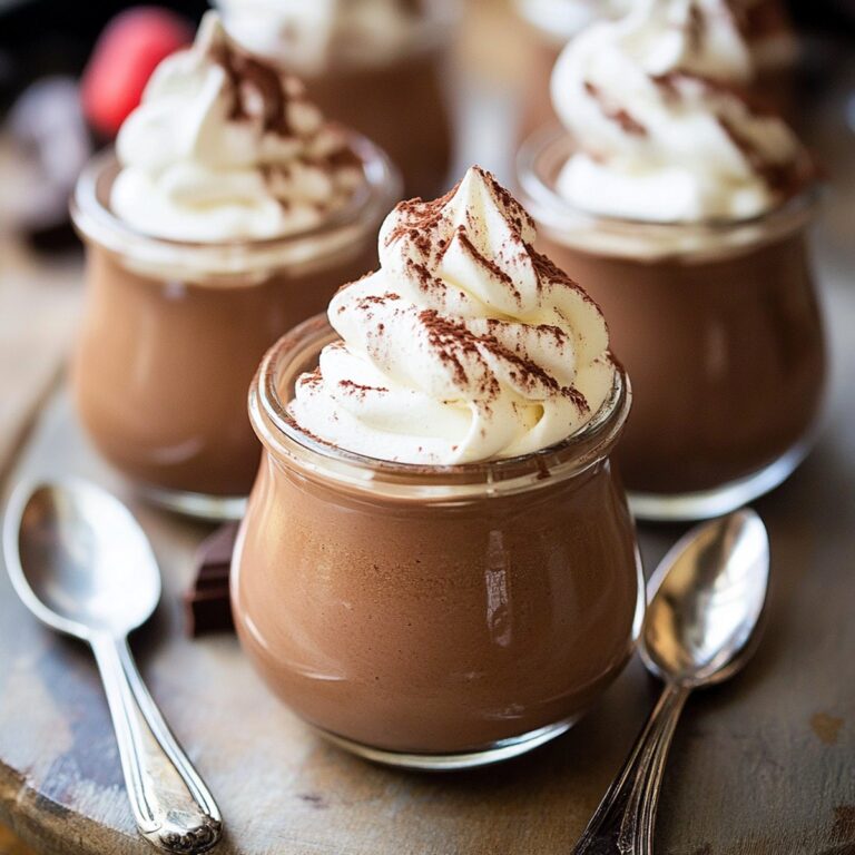 Silky Chocolate Mousse Recipe