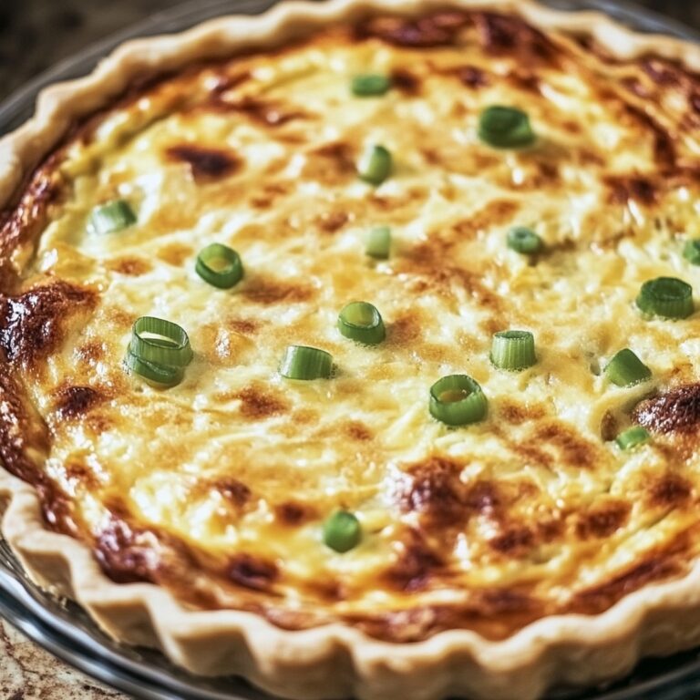 Cheesy Mississippi Sin Quiche Recipe