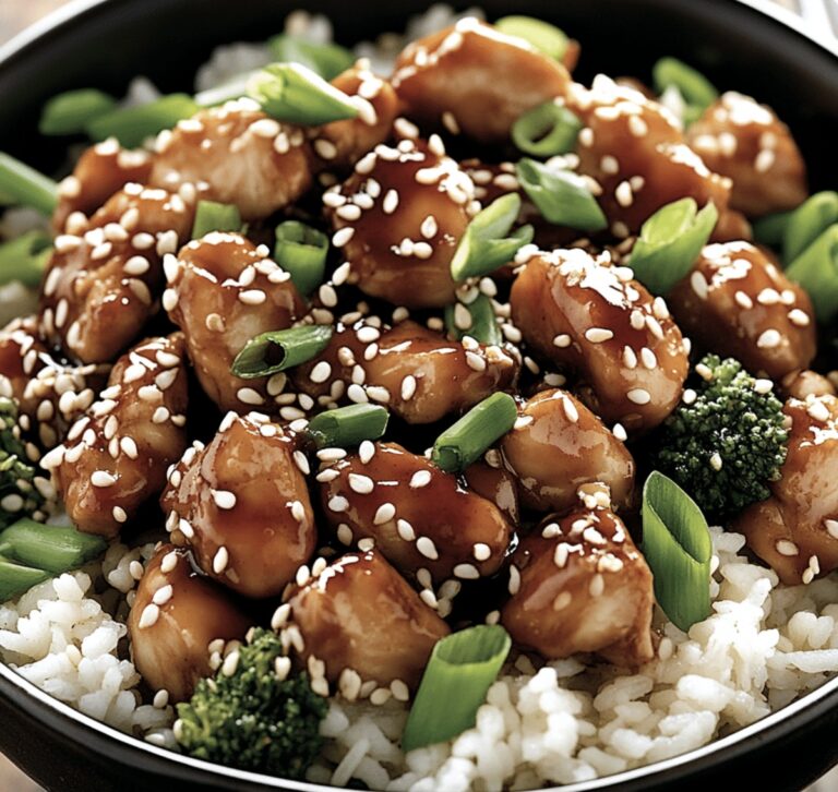 Crispy High Protein Sesame Chicken Recipe