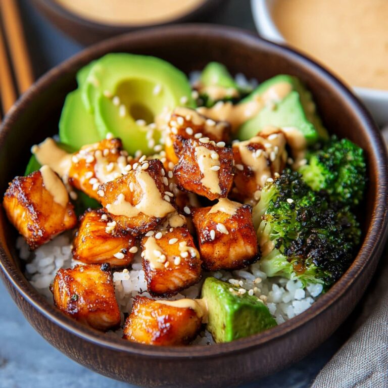 Mouthwatering Bang Bang Salmon Bites Bowls Recipe