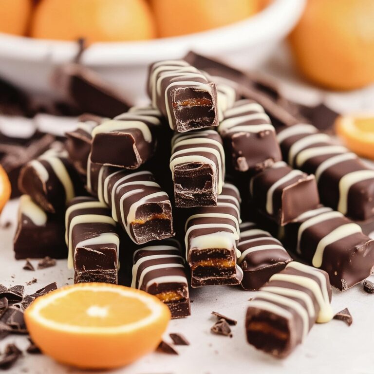 Homemade Chocolate Orange Sticks Recipe