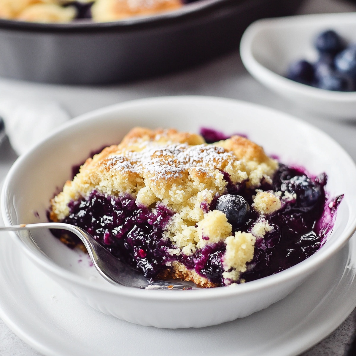Blueberry Dump Cake Recipe