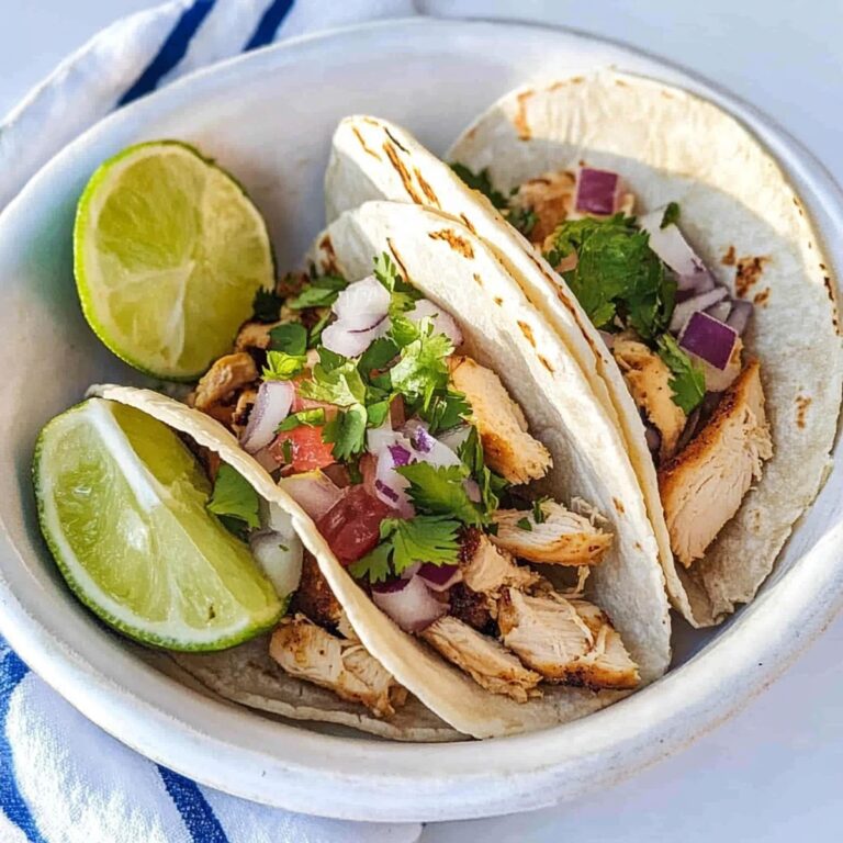 Spicy Chicken Tacos Recipe