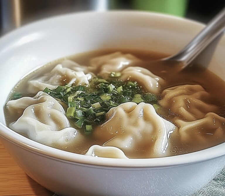 Easy Wonton Soup Recipe
