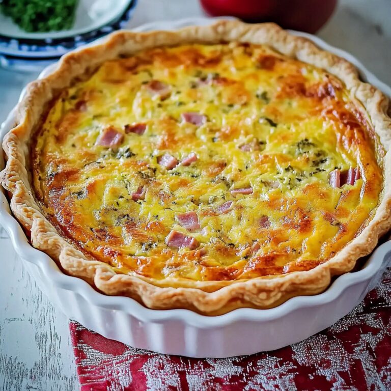 Ham And Cheese Quiche Recipe