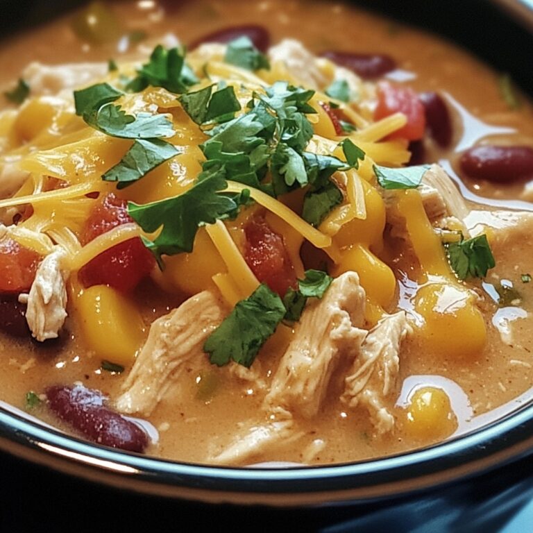 Crockpot Cream Cheese Chicken Chili Recipe