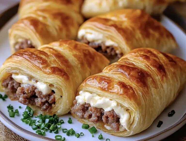Sausage Cream Cheese Crescents Recipe