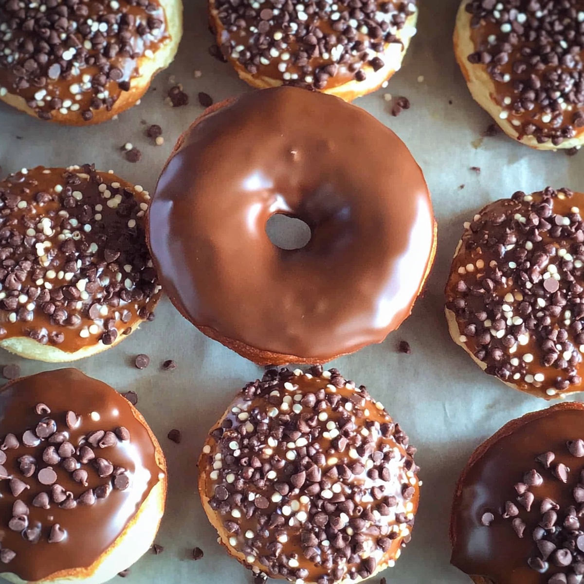 Chocolate Chip Donuts Recipe