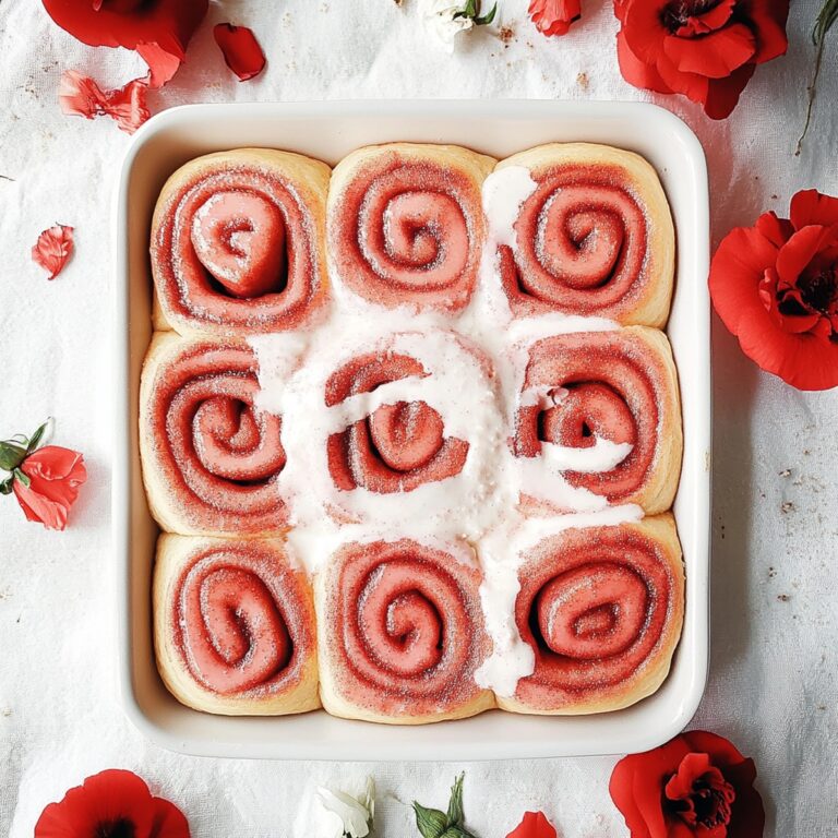 Fluffy Vegan Pink Cinnamon Rolls Recipe