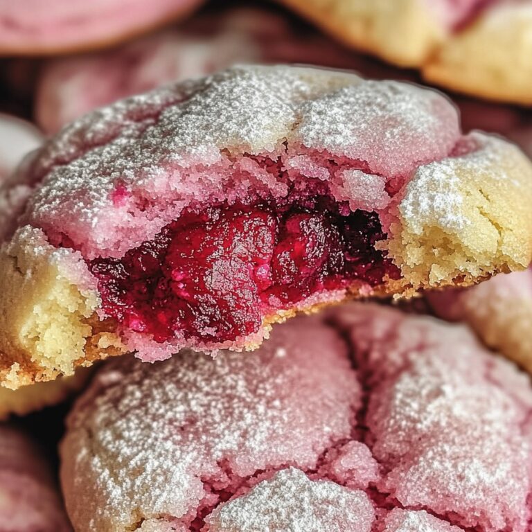 Soft And Chewy Raspberry Sugar Cookies Recipe