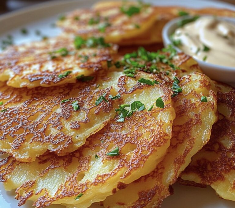 Buttery German Potato Pancakes Recipe