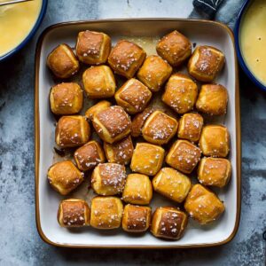 Homemade Soft Pretzel Bites Recipe