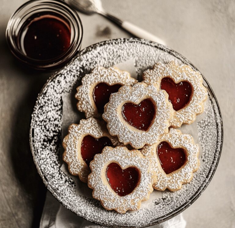 Crispy Jam Cookies Recipe