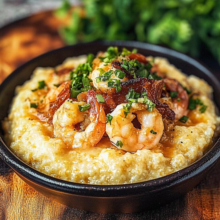 Hearty Southern Style Shrimp And Grits Recipe