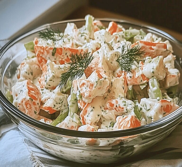 Crisp Crab Salad Recipe