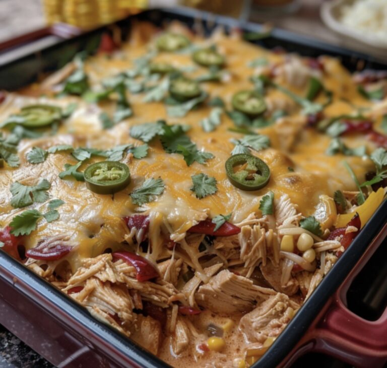 Chicken Fajita Casserole Recipe