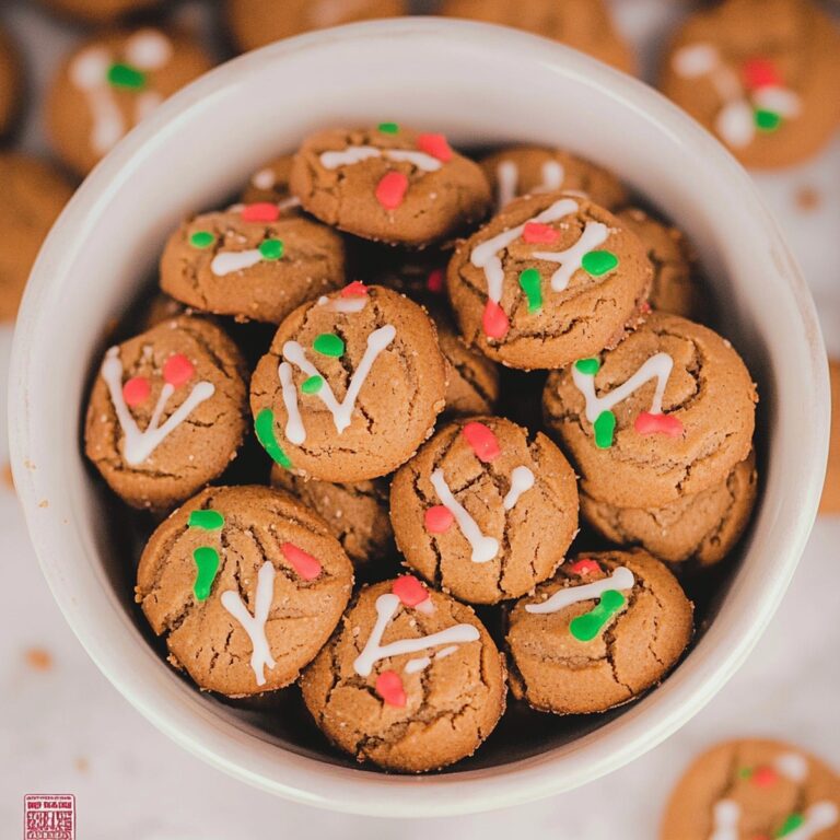 Gingerbread Cookie Bites Recipe