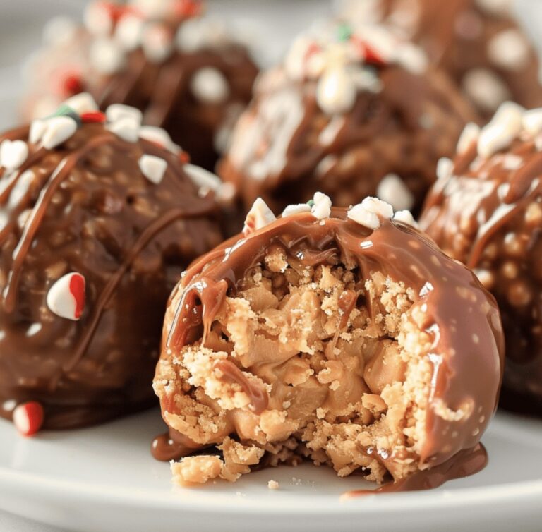 No-Bake Peanut Butter Balls Recipe