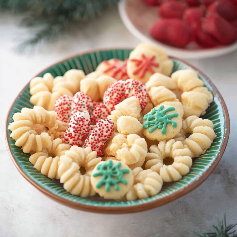 Old Fashioned Spritz Cookies Recipe