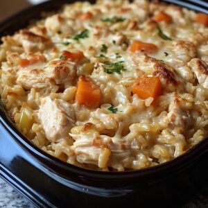 Creamy Chicken And Rice Casserole Recipe