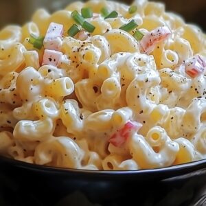 Sweet Amish Macaroni Salad Recipe